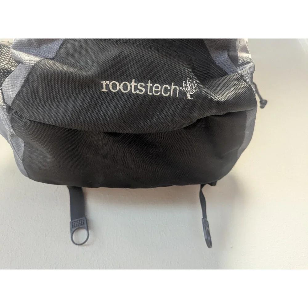 Vintage RootsTech Conference Backpack Novell Promo Gray Laptop Travel Daypack